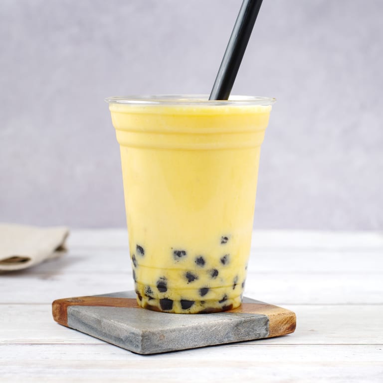 Mango Milk Tea: A Refreshing Boba Option