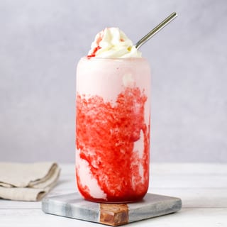 Deluxe Strawberry Milkshake