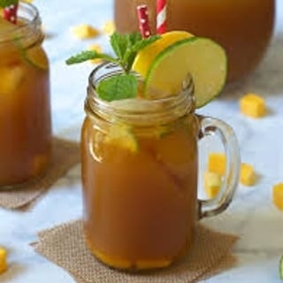 Mango Iced Tea Drink