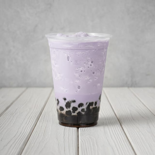 Taro Smoothie Tea.