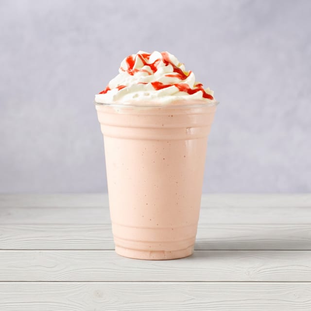 Strawberry Mango Smoothie Drink.