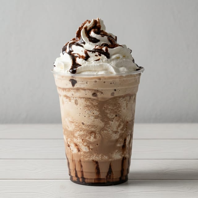 Iced Blended Mocha.